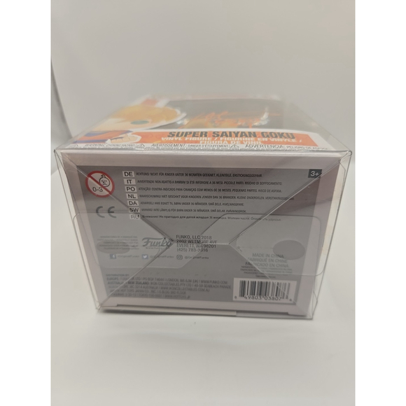 Funko Pop! Vinyl: Dragon Ball - Goku (Super Saiyan) #14 Signed Ian James Corlett - Picture 7 of 8